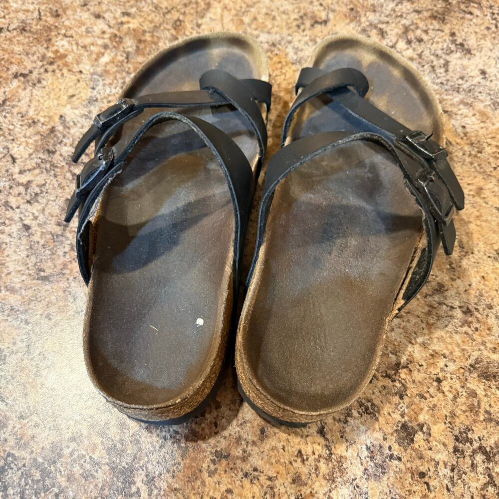 FLAWED Birkenstock Mayari Birko-Flor Casual Sandals Summer Beach Vacation - Picture 7 of 10